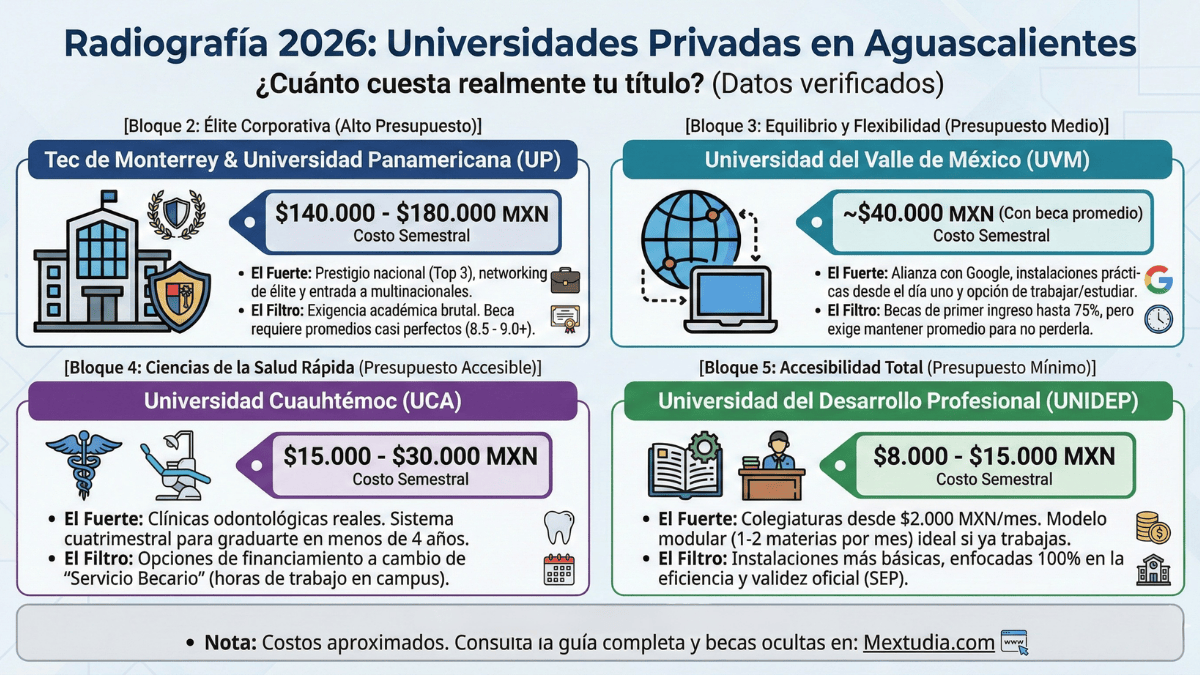 mejores universidades en aguascalientes